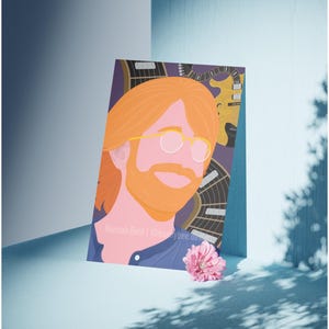 Trey Anastasio Portrait - 11x17&quot; Phish Poster
