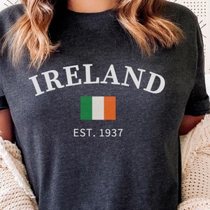 Irish Flag Tshirt, Ireland Gift Tee