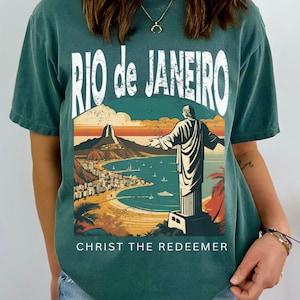 Rio de Janeiro Brasil Camiseta Presente Camiseta, Cristo Redentor