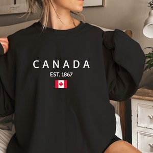Canadian flag sweater hotsell