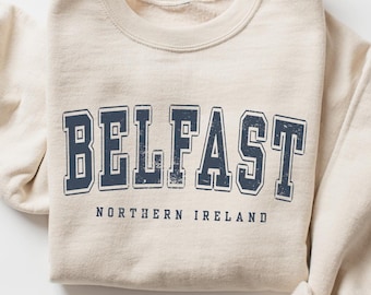 Belfast Northern Ireland Crewneck Sweatshirt Gift
