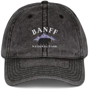 Banff Canada National Park Embroidered Hat Gift Cap