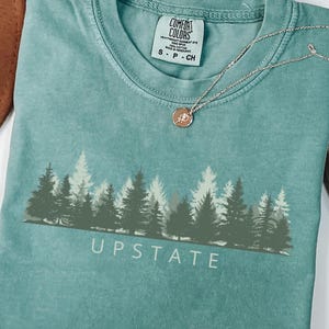 Upstate New York Comfort Colors® Tshirt Hiking Gift Tee