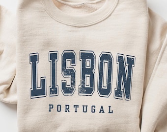 Lisbon Portugal Crewneck Sweatshirt Gift