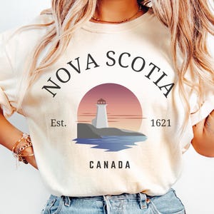 Comfort Colors® Nova Scotia Canada Tshirt Gift Tee