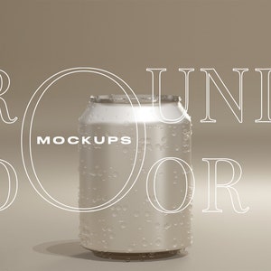 Small Can Mockup, Aluminum Can Mockup, Drink Can Mockup, Beer Can Mockup, Label Mockup, Can Mockups, Cans Mockup, PSD, smart layer mockup