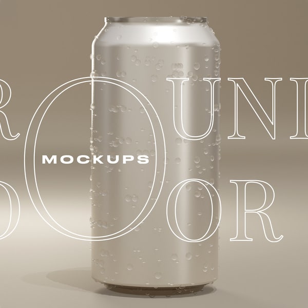Large Can Mockup, Aluminum Can Mockup, Drink Can Mockup, Beer Can Mockup, Label Mockup, Can Mockups, Cans Mockup, psd, can with condensation