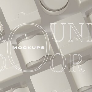 1:1 Candle Label Mockup, Candle Mockups, packaging Mockups, Jar Candle Mockup, PSD Mockup, Clear Jar Candle, candle packaging