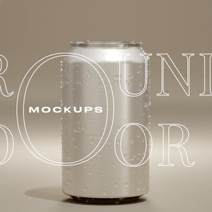 Can Mockup, Aluminum Can Mockup, Drink Can Mockup, Beer Can Mockup, Label Mockup, Can Mockups, Cans Mockup, can with condensation, PSD