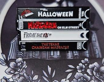 Horror movie vhs pin