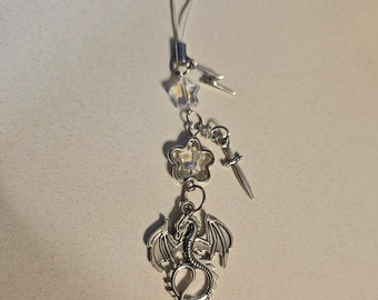 Fourth Wing Inspired Keychain, Dragon Rider Booktok Gift, Romantasy Reader Keychain, Basgiath War College Inspired, Fantasy Book Lover Gift
