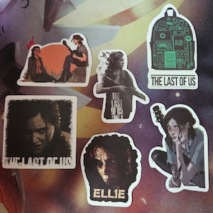 The Last of Us Ellie sticker set