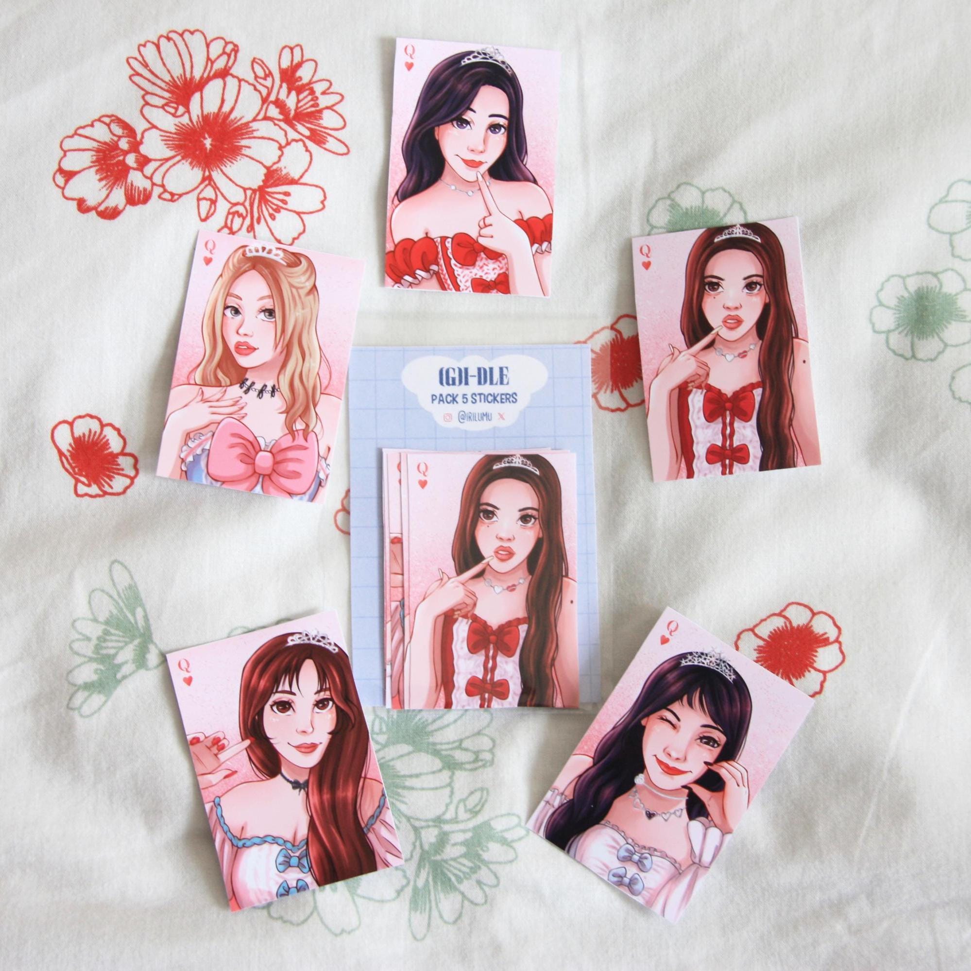 gidle スジン 缶バッチ キーホルダー セット gidle スジン 缶バッチ キーホルダー セット（G idle queencard