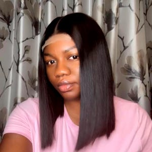HD Lace Closure Wig: Glueless Human Hair, Pre-Plucked Hairline