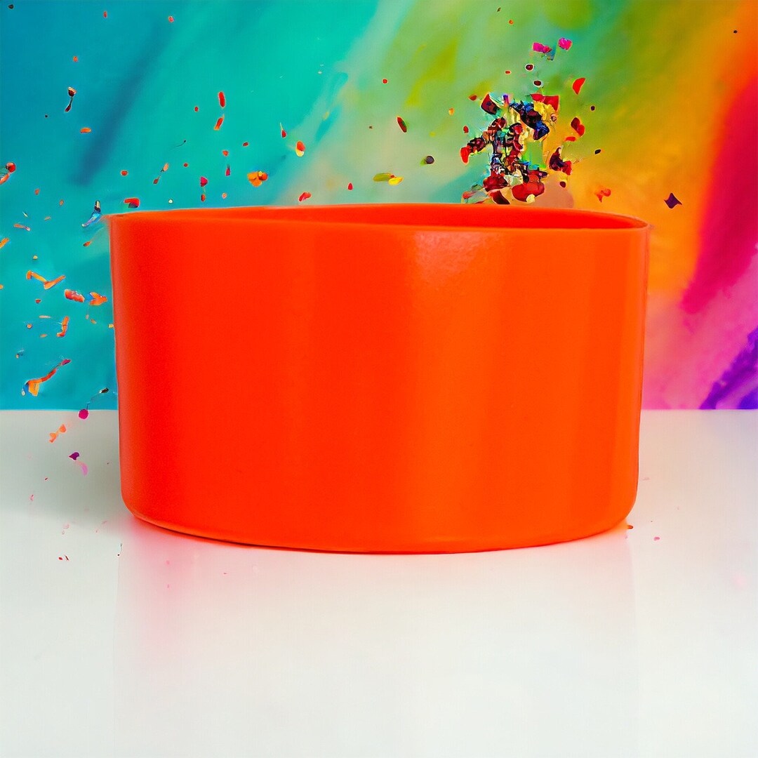 Solid Neon Orange Silicone Boot Stanley/simple Modern/brumate/hydrojug ...