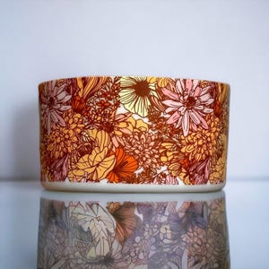 Orange Floral | Silicone Boot
