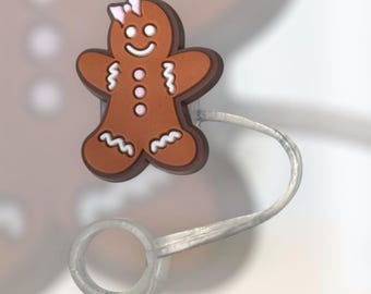 Gingerbread | Straw Topper 10mm