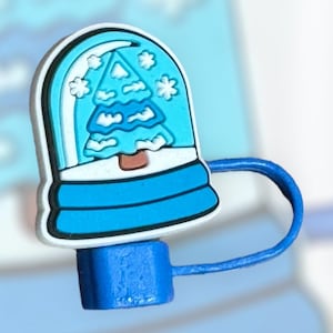 Snow Globe | Straw Topper 10mm