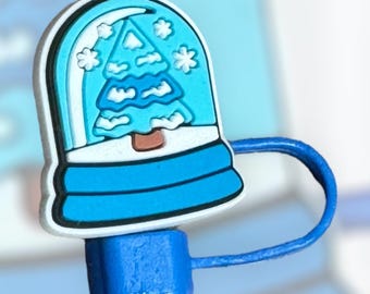 Snow Globe | Straw Topper 10mm