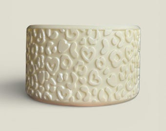 Cream Opal | Leopard Love Texture