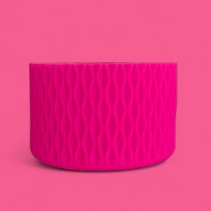 Hot Pink Punch | Waves Texture | Silicone Boot