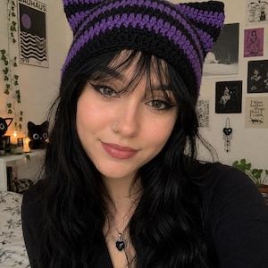 Kitty Luv Beanie - DIGITAL PATTERN