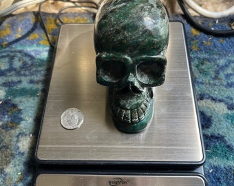 Large Emerald Skull