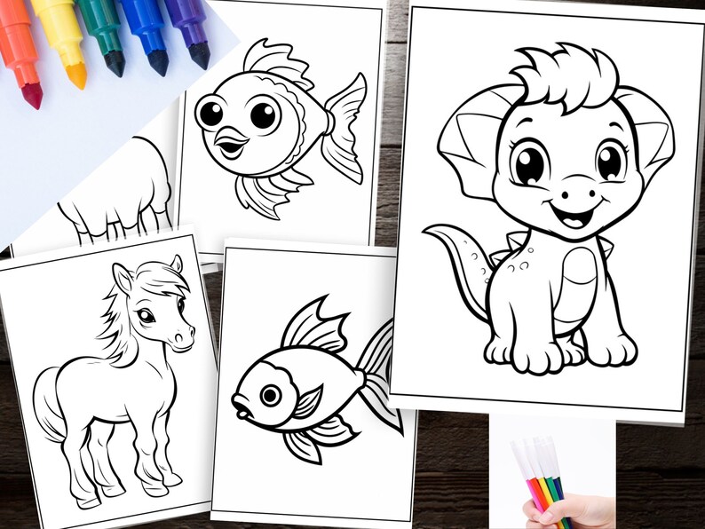 218 Cute Animal Coloring Pages For Kids Printable Coloring Instant 218-cute-animal-coloring-pages-for-kids-printable-coloring-instant
