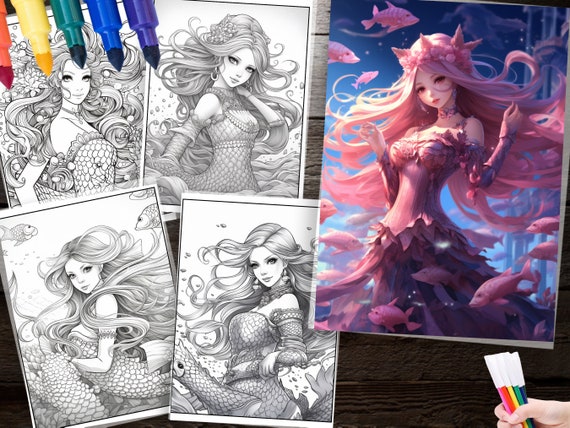 mermaid's dresses manga The Mermaid Wears a Dress (Webtoon)