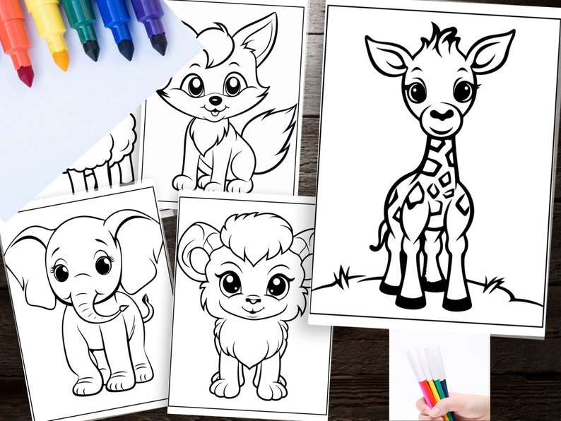 218 Cute Animal Coloring Pages For Kids Printable Coloring Instant 218-cute-animal-coloring-pages-for-kids-printable-coloring-instant