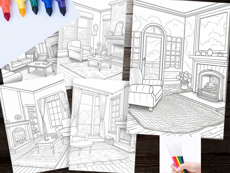100 Beautiful Bedroom Coloring Pages Printable Adult Coloring Sheets