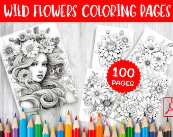 Floral Coloring Pages: 100+ Exquisite Designs (PDF Download)