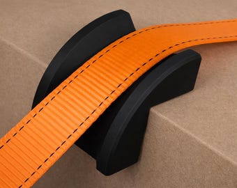 Ratchet Strap Corner Protectors 4 Pack | Heavy Duty PETG Edge Guards for 1" 2" Tie Downs | Cargo Load Protectors Flatbed Trailer