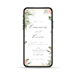 Digital Wedding Invitation