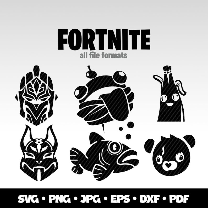 Fort Gaming Svg, F-nite Font, F-nite Clipart Svg, F-nite Lama, F-nite