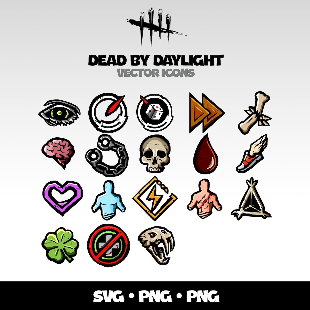 Dead by Daylight Perk Effect Icons Files Dead by Daylight Killer and