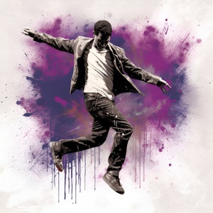 Hip hop dancing digital image download dance art image hip hop dance image download