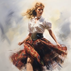 Download de imagem digital de dança das montanhas imagem de arte de dança escocesa download de imagem de dança das montanhas