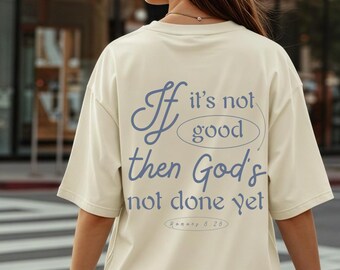 God is Good Comfort Colors Shirt, Bible verse Tshirt, Trendy Christian Shirt, Faith Streetwear, Comfort Colors Christian Tee, Christian Gift