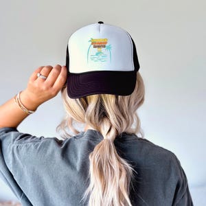 Summer Worship Nights Hat, Christian Trucker Hat, Bible Verse Cap, Christian Apparel, Jesus Trucker Hat, Christian Gifts, Faith Hats