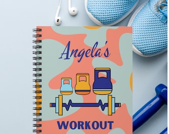 Personalized Workout Journal: Strength Training Log, Fitness Gift