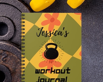Personalized Workout Journal: Strength Training Fitness Log
