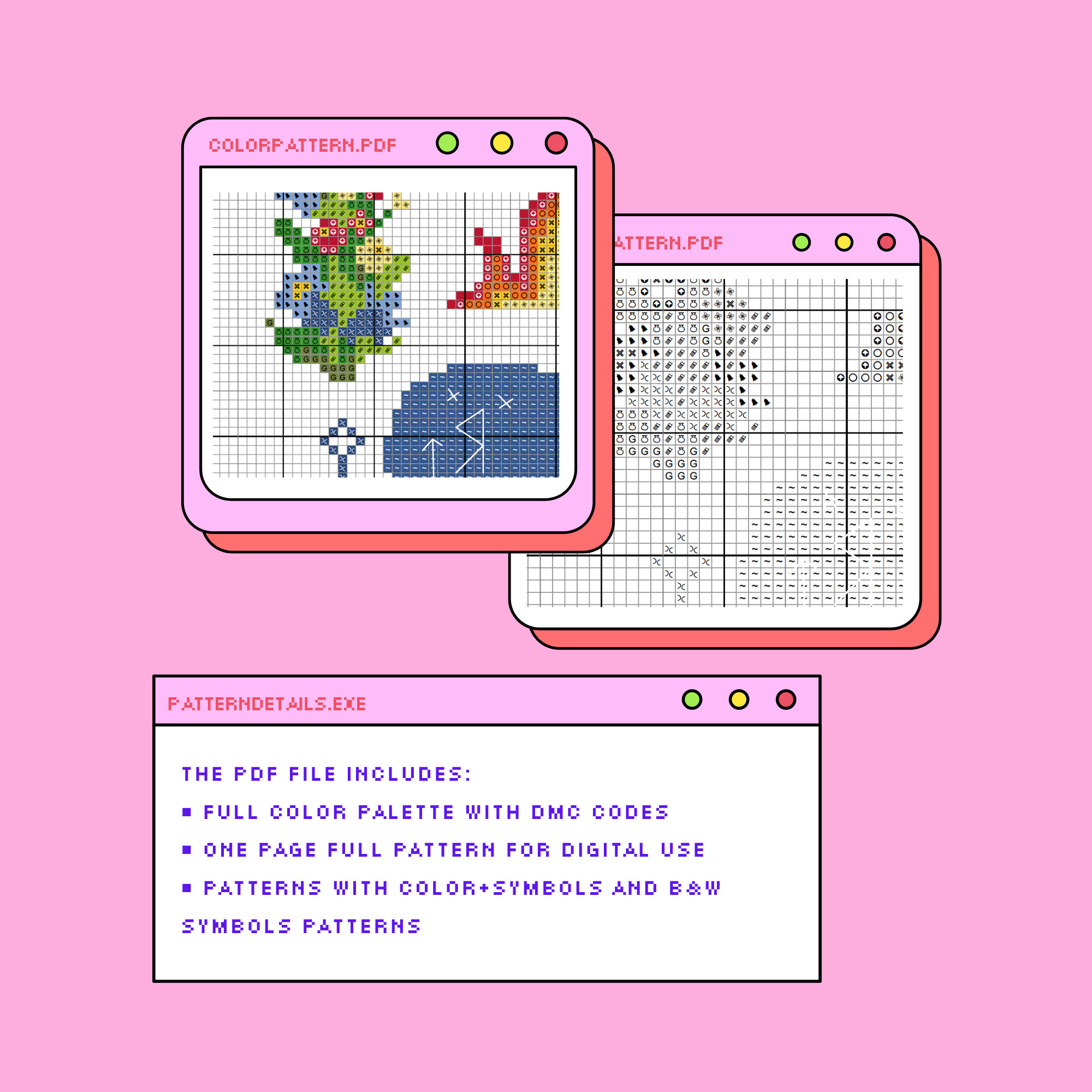 Howl's Meltdown Cross Stitch Studio Ghibli Moving Castle Pattern ...