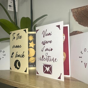 Personalized Valentine's Day cards