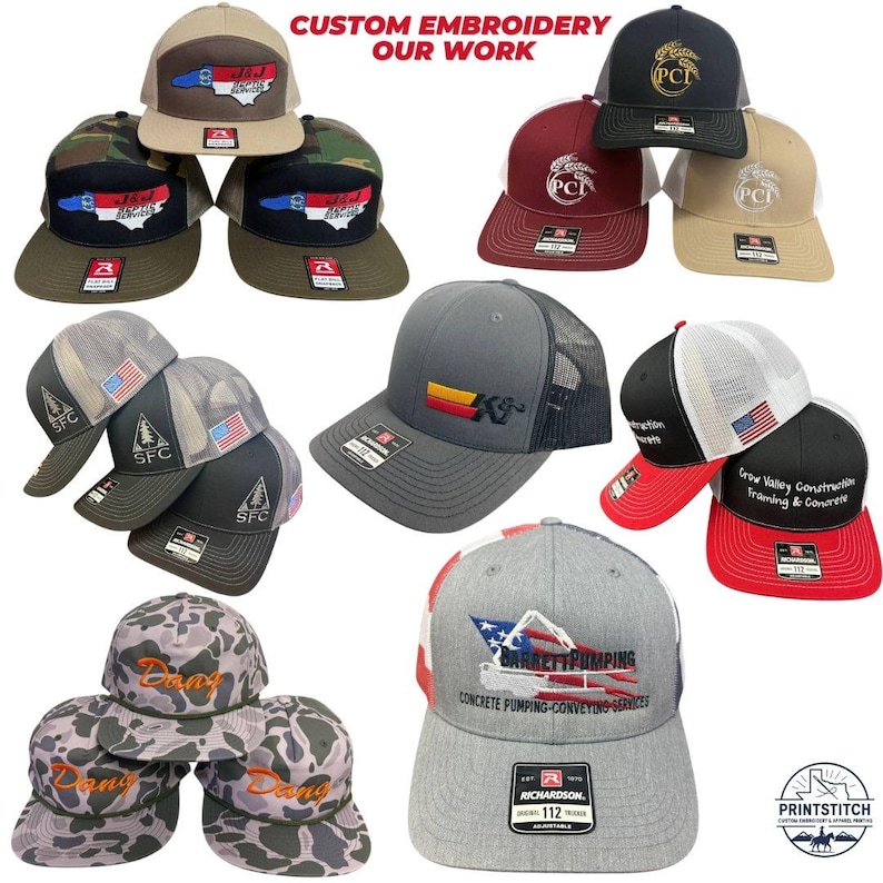 Custom Embroidery Flexfit Delta Hat: Personalized Logo or Text image 10