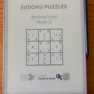 Medium Sudoku Puzzle Bundle | 3-Book Set for Adults | Challenging Brain Games | Digital & Printable
