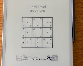 Hard Sudoku Puzzle Book for Adults: Advanced Logic Puzzles