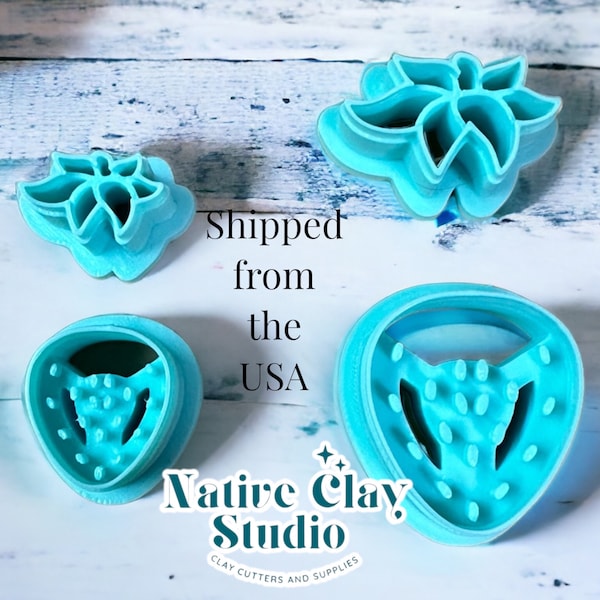 Strawberry Polymer Clay Cutter .4mm Cutting Edge Set Clay Tool