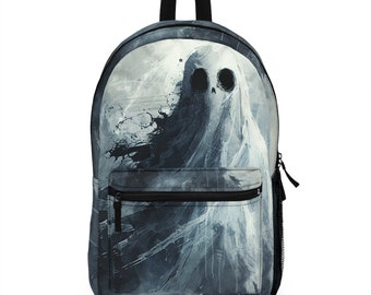 Spooky Ghost Clear Backpack, Halloween Kids Bag, Cute Ghost  display picture 2