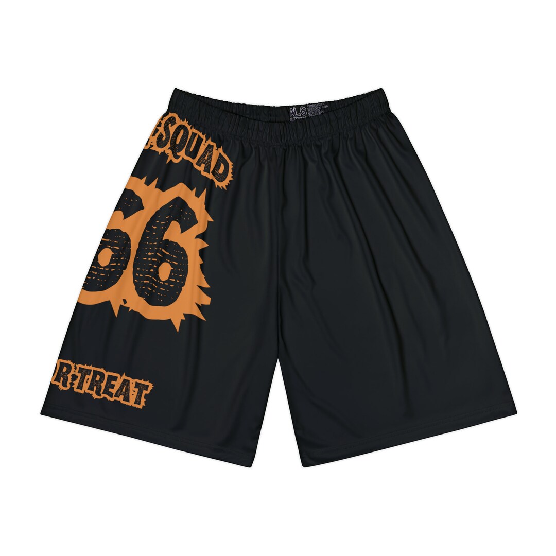 Zombie Basketball Player Halloween Shorts Spooky Sports Etsy